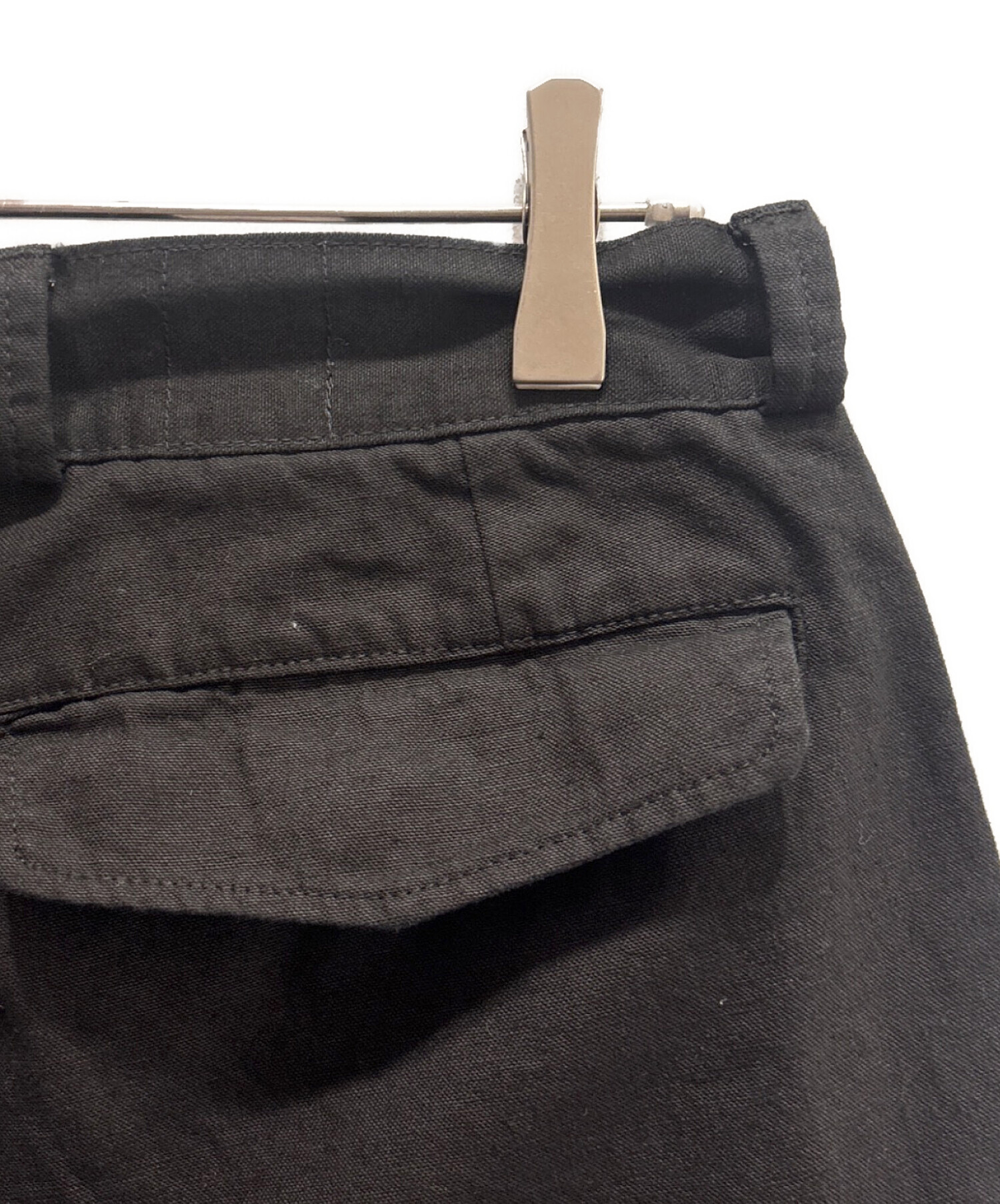 ウティ outil M47 サイズ13 ブラック 中古・古着通販】OUTIL (ウティ) PANTALON BLESLE カーゴパンツ