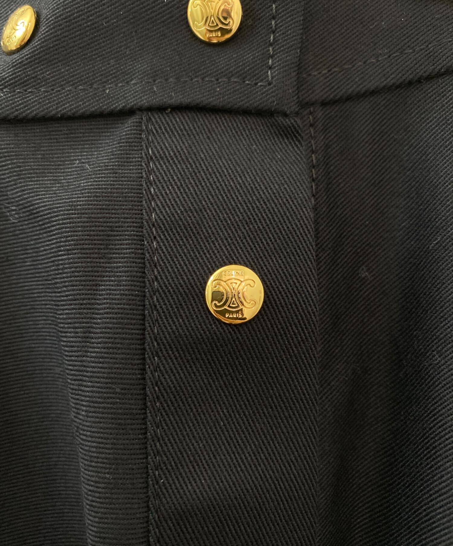 中古・古着通販】CELINE (セリーヌ) トリオンフ コットンツイル