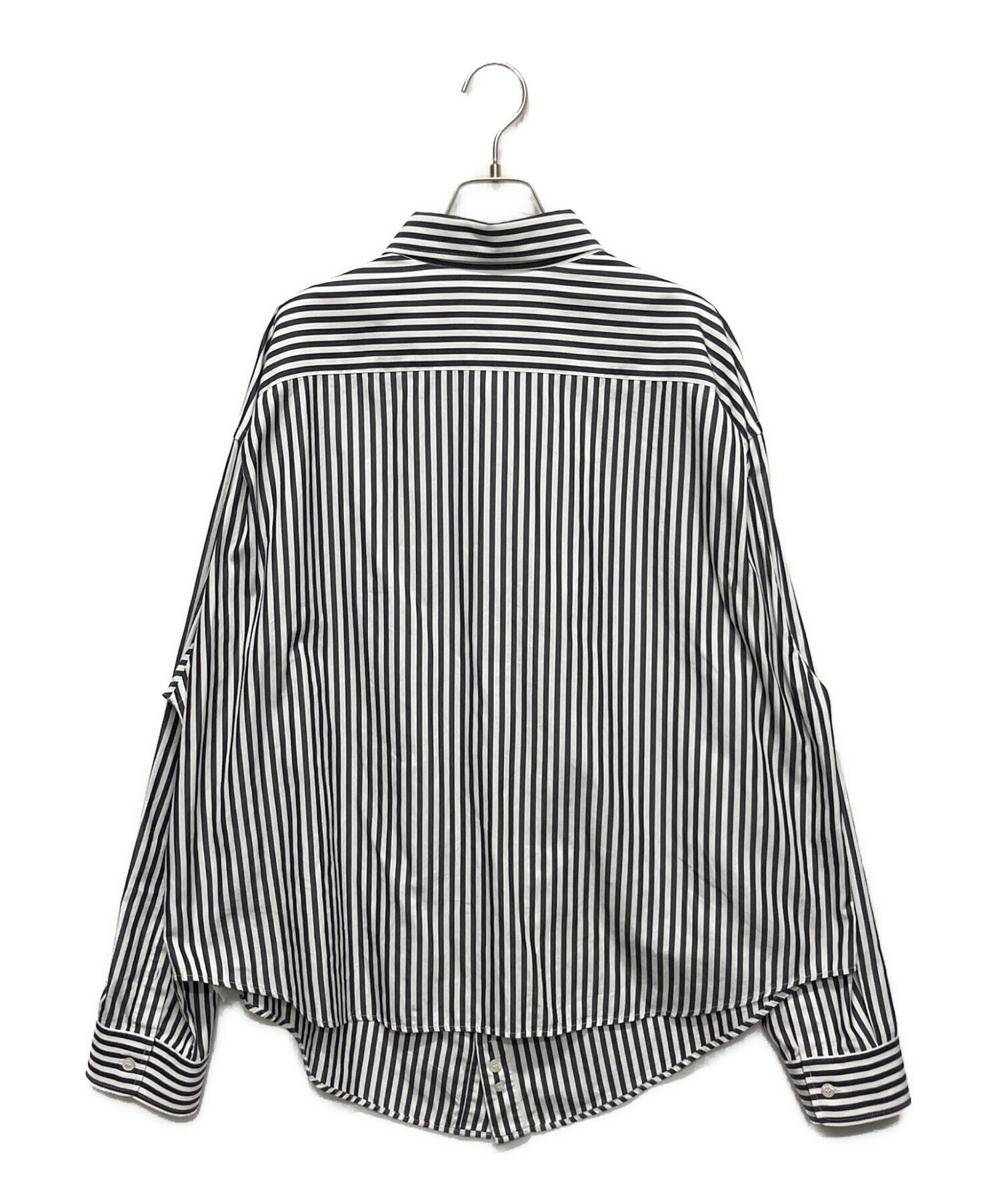スト－ム　レスポ－ル　中古　美品‼️ シルバ－系の色 中古・古着通販】BALENCIAGA (バレンシアガ) 24SS Swing Striped