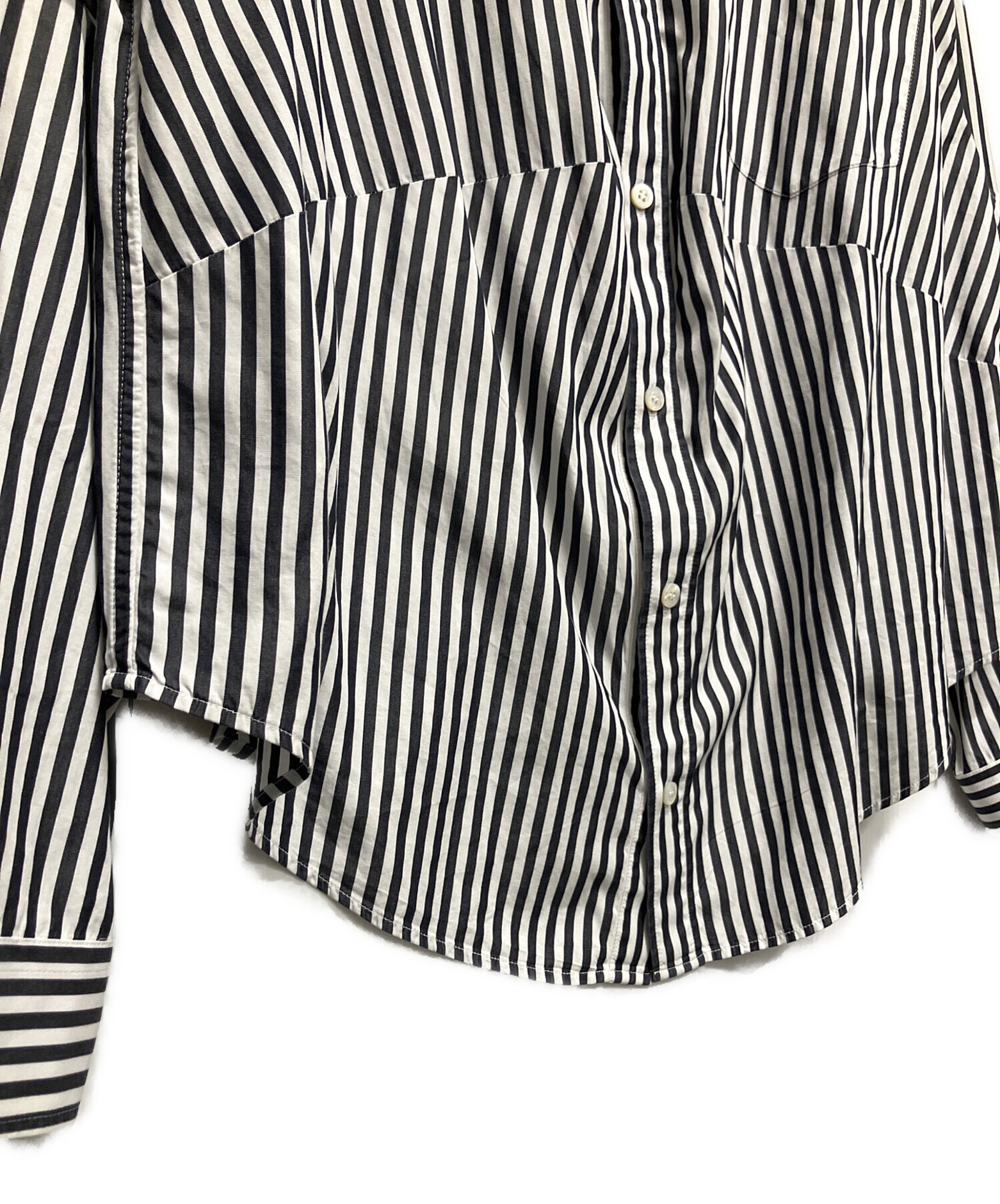 中古・古着通販】BALENCIAGA (バレンシアガ) 24SS Swing Striped