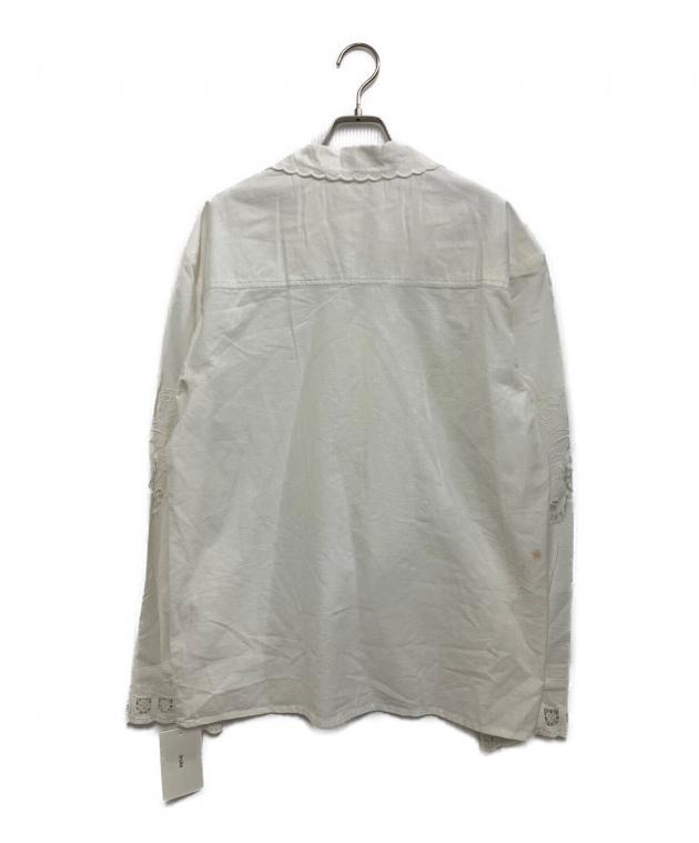中古・古着通販】anuke (アンヌーク) Cutwork Opencollar Shirts