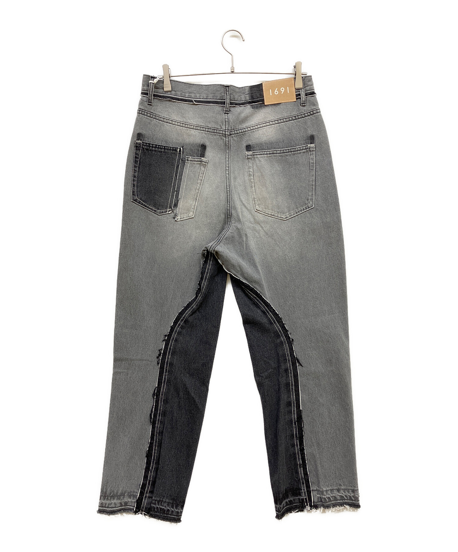 中古・古着通販】1691 (イチロクキューイチ) Twisted 3D Sarouel Denim