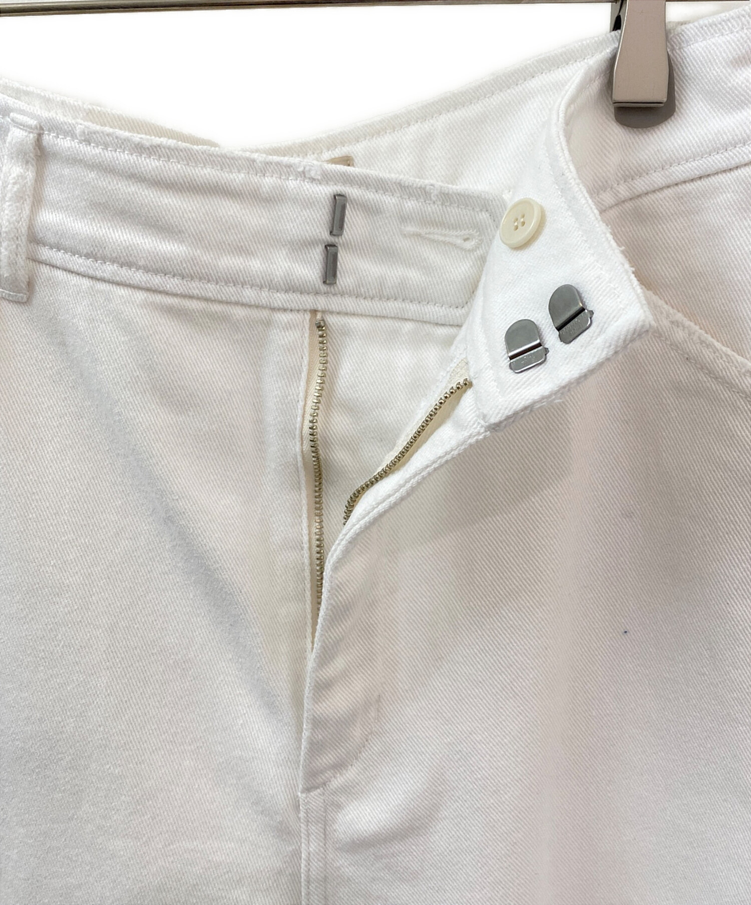 Plage vintage chinos パンツ36 ホワイト 中古・古着通販】Plage (プラージュ) CHINO BAGGY パンツ ホワイト