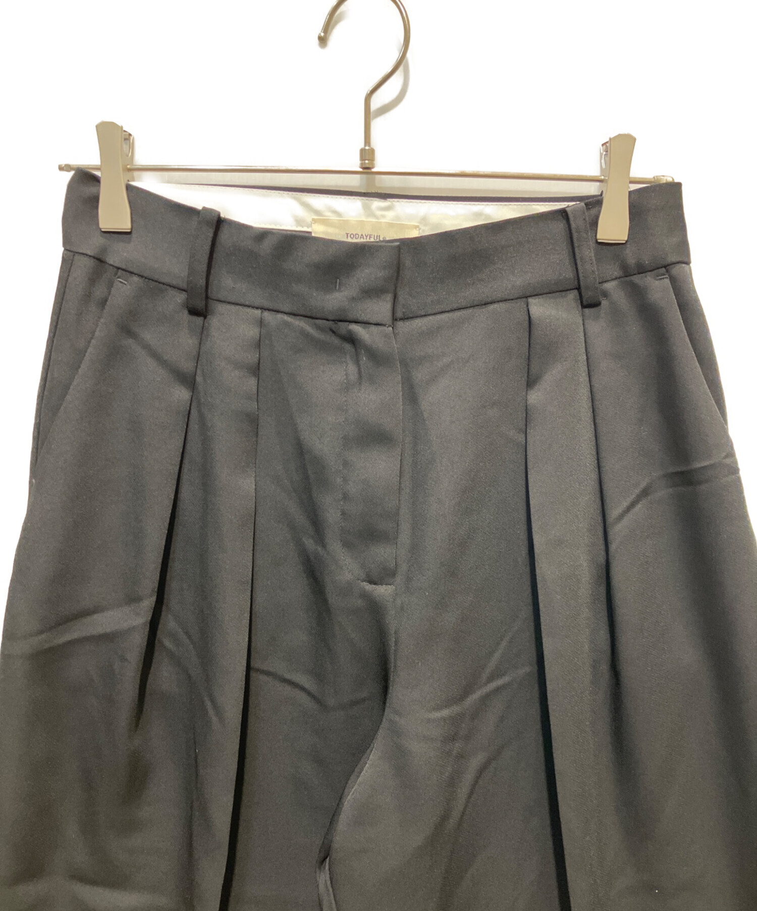 中古・古着通販】TODAYFUL (トゥデイフル) Tuck Wide Trousers 