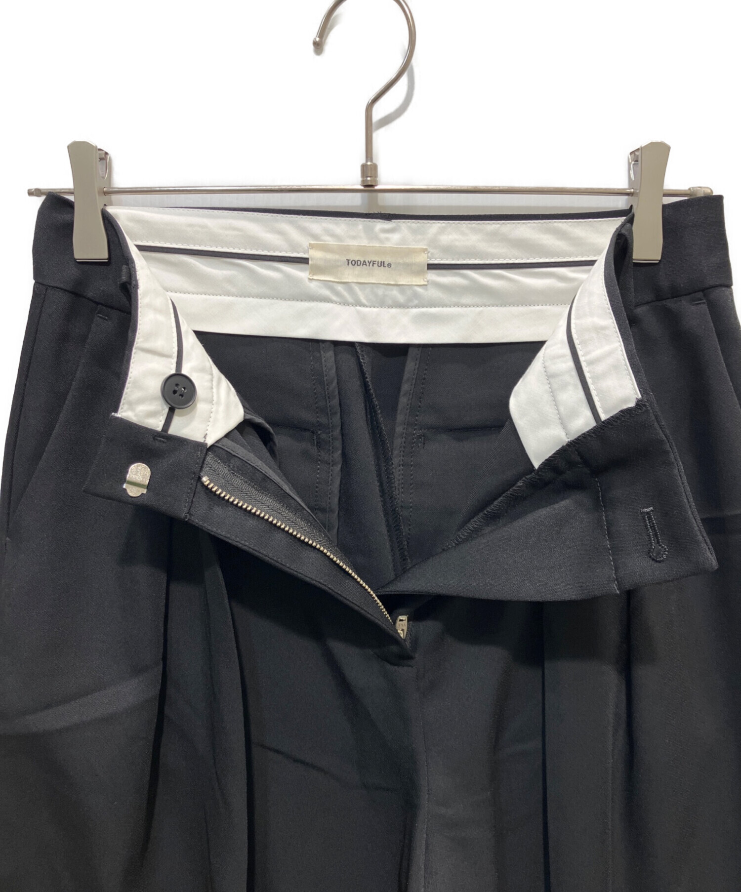 中古・古着通販】TODAYFUL (トゥデイフル) Tuck Wide Trousers 