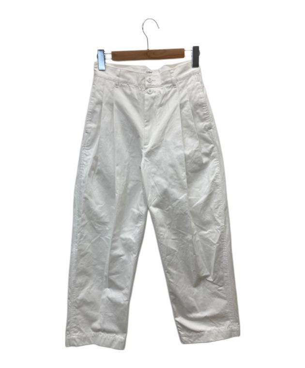 中古・古着通販】LOEFF (ロエフ) コットンツイル2タックパンツ