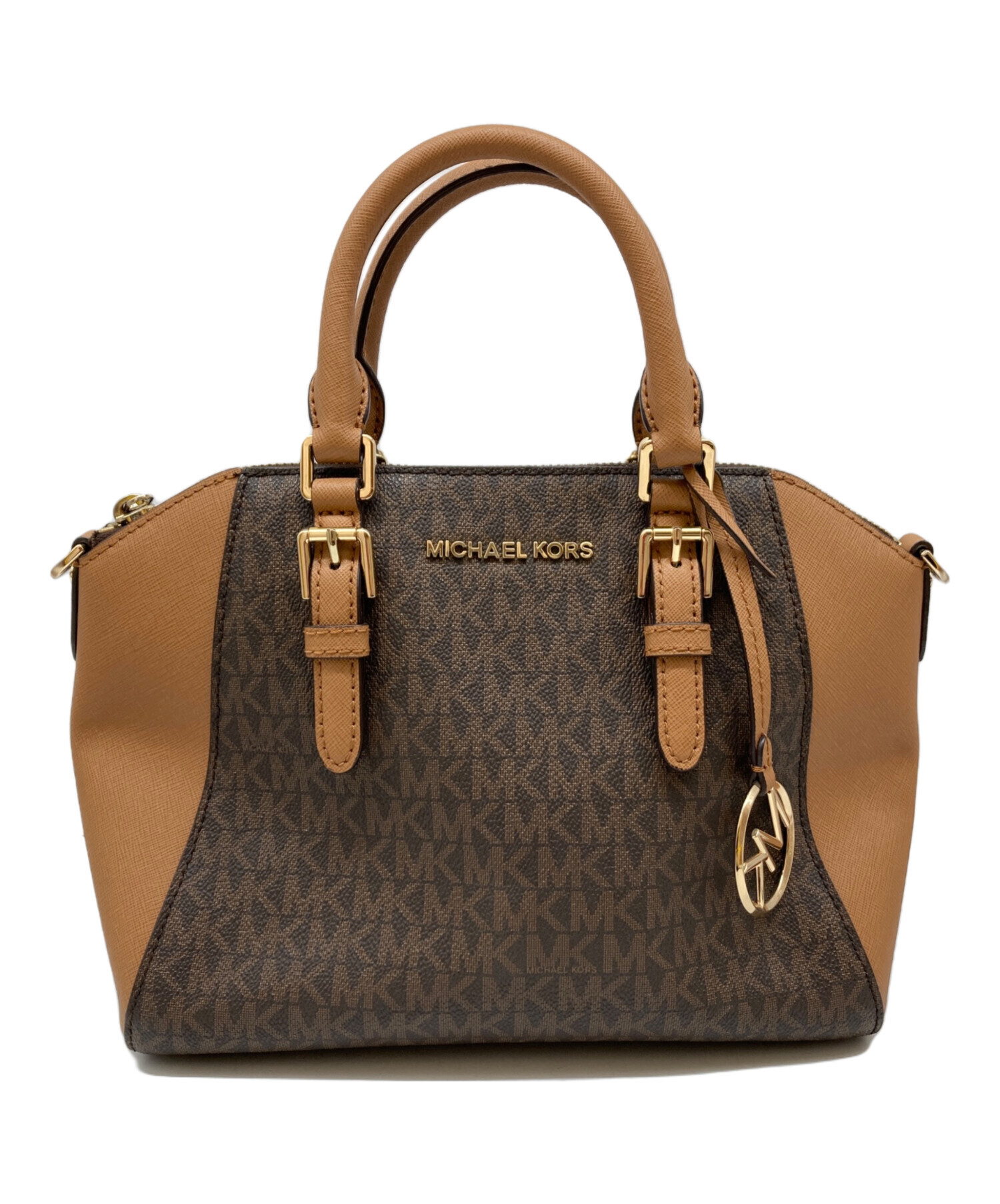中古・古着通販】MICHAEL KORS (マイケルコース) 2WAYバッグ ブラウン