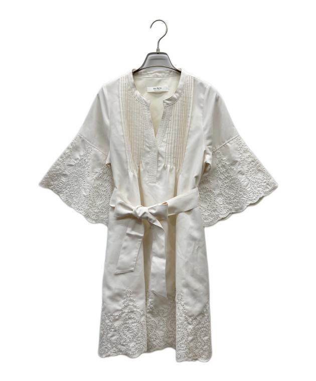 herlipto Embroidery Poplin Dress ワンピース　M herlipto Embroidery Poplin Mini Dress 【公式通販】