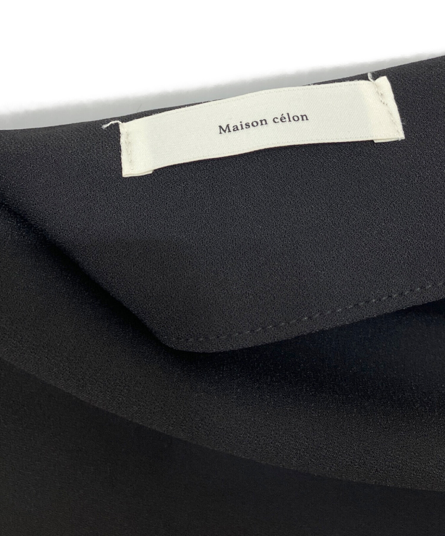 中古・古着通販】maison celon (メゾンセロン) asymmetry drape cami