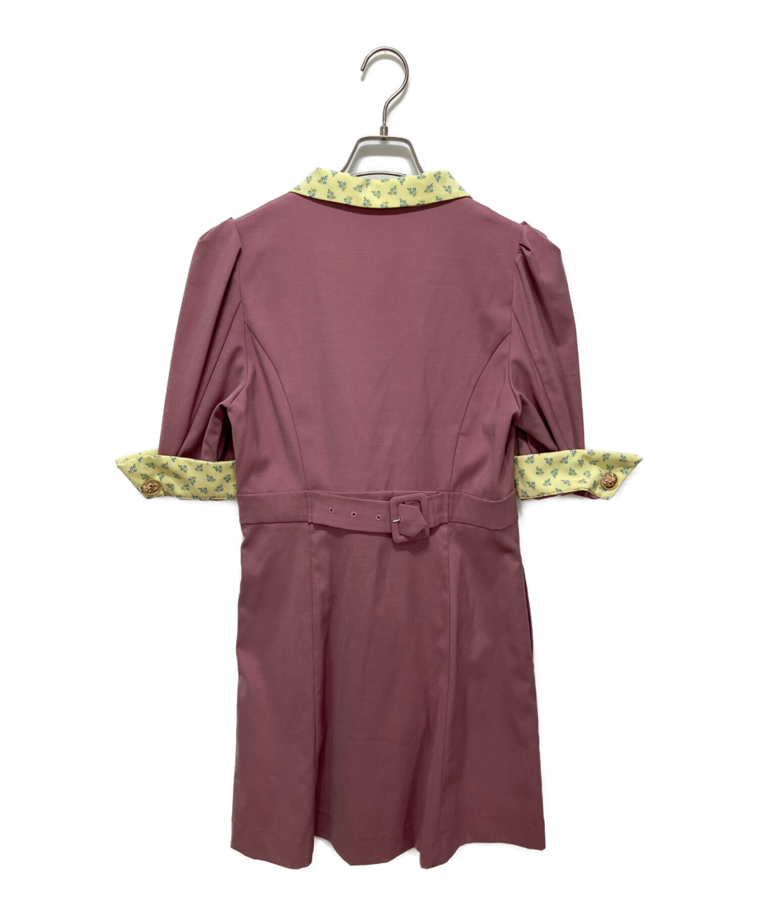中古・古着通販】PAMEO POSE (パメオポーズ) Rose Dress mini ピンク