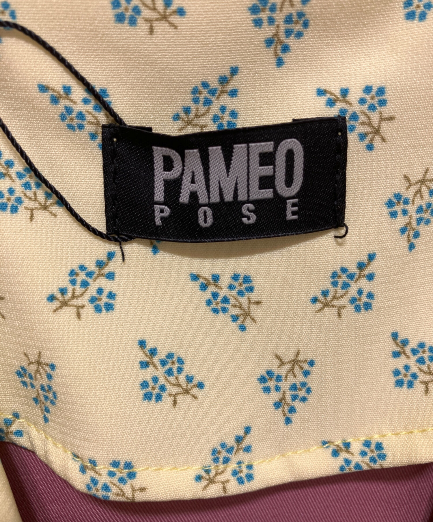 中古・古着通販】PAMEO POSE (パメオポーズ) Rose Dress mini ピンク