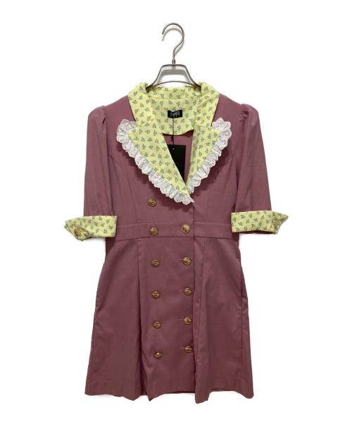 中古・古着通販】PAMEO POSE (パメオポーズ) Rose Dress mini ピンク
