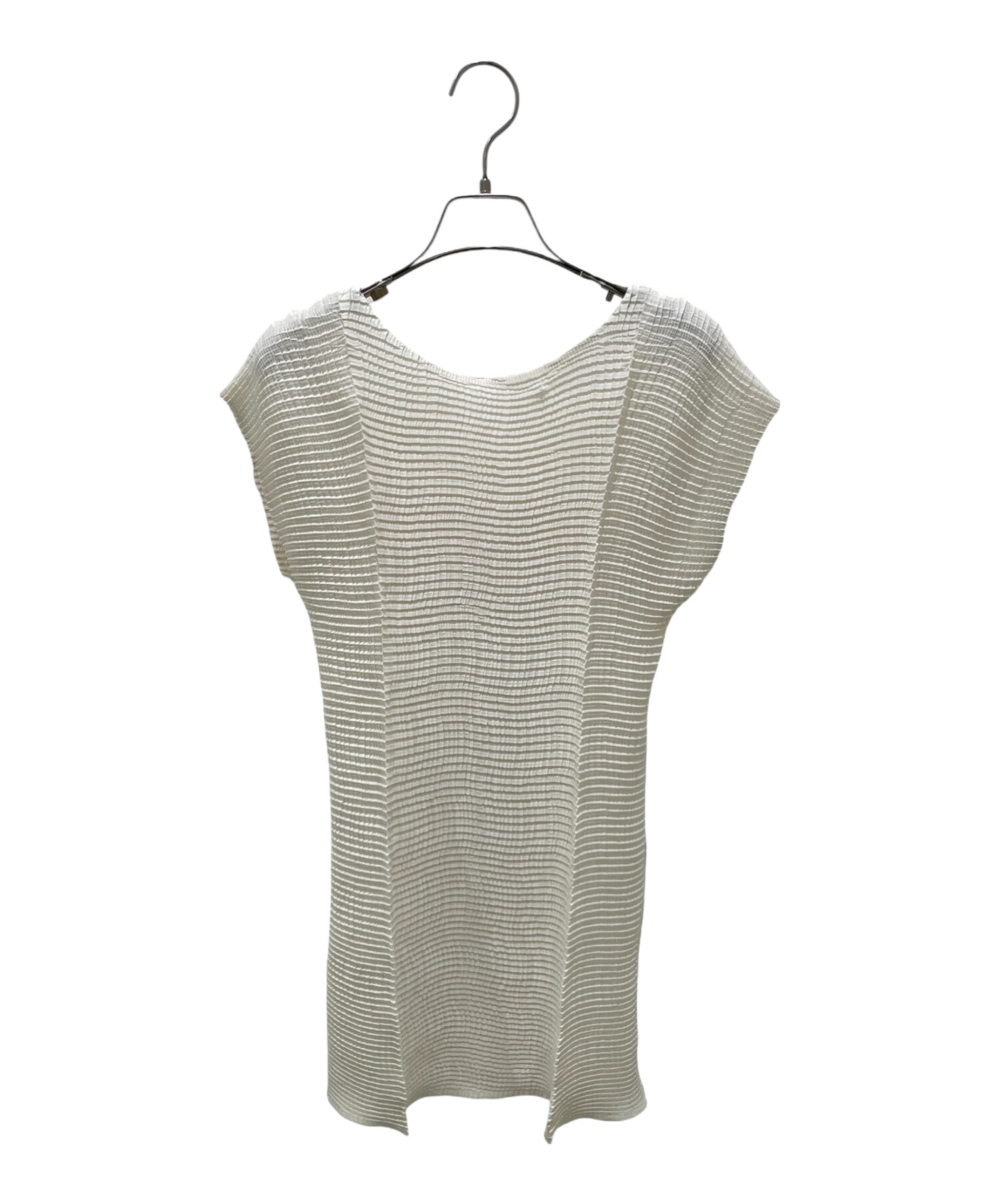 中古・古着通販】ISSEY MIYAKE (イッセイミヤケ) プリーツブラウス 