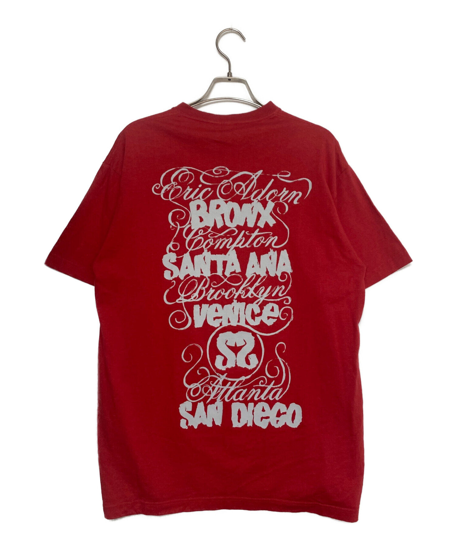 中古・古着通販】stussy (ステューシー) ワールドツアー プリントT