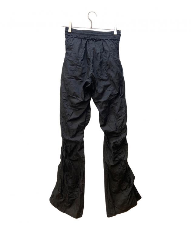 中古・古着通販】SLY (スライ) LACE UP ATHLEISURE FLARE PT ブラック
