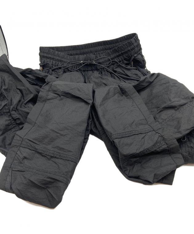 中古・古着通販】SLY (スライ) LACE UP ATHLEISURE FLARE PT ブラック