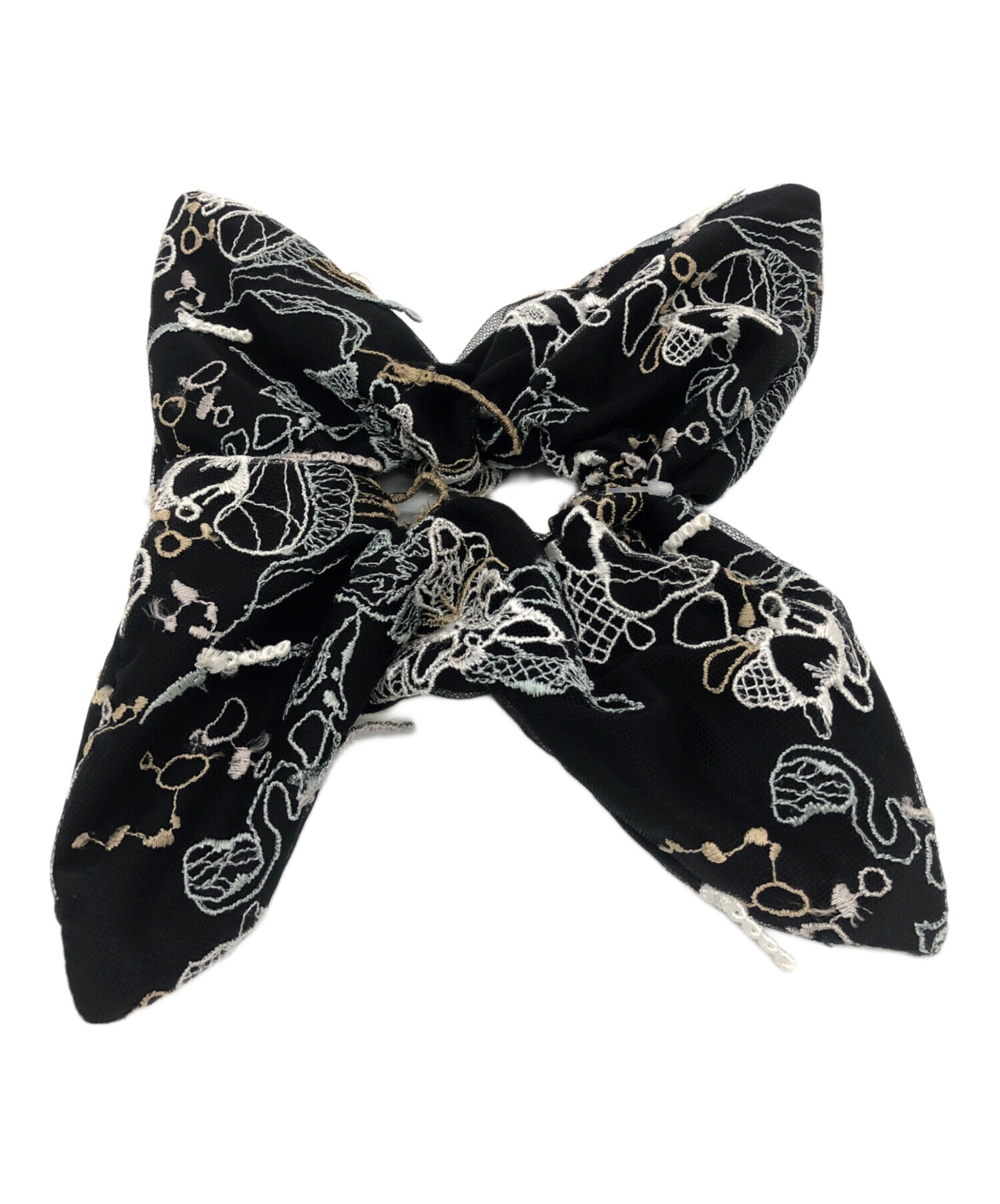中古・古着通販】MURRAL (ミューラル) Tears flower lace scrunchie
