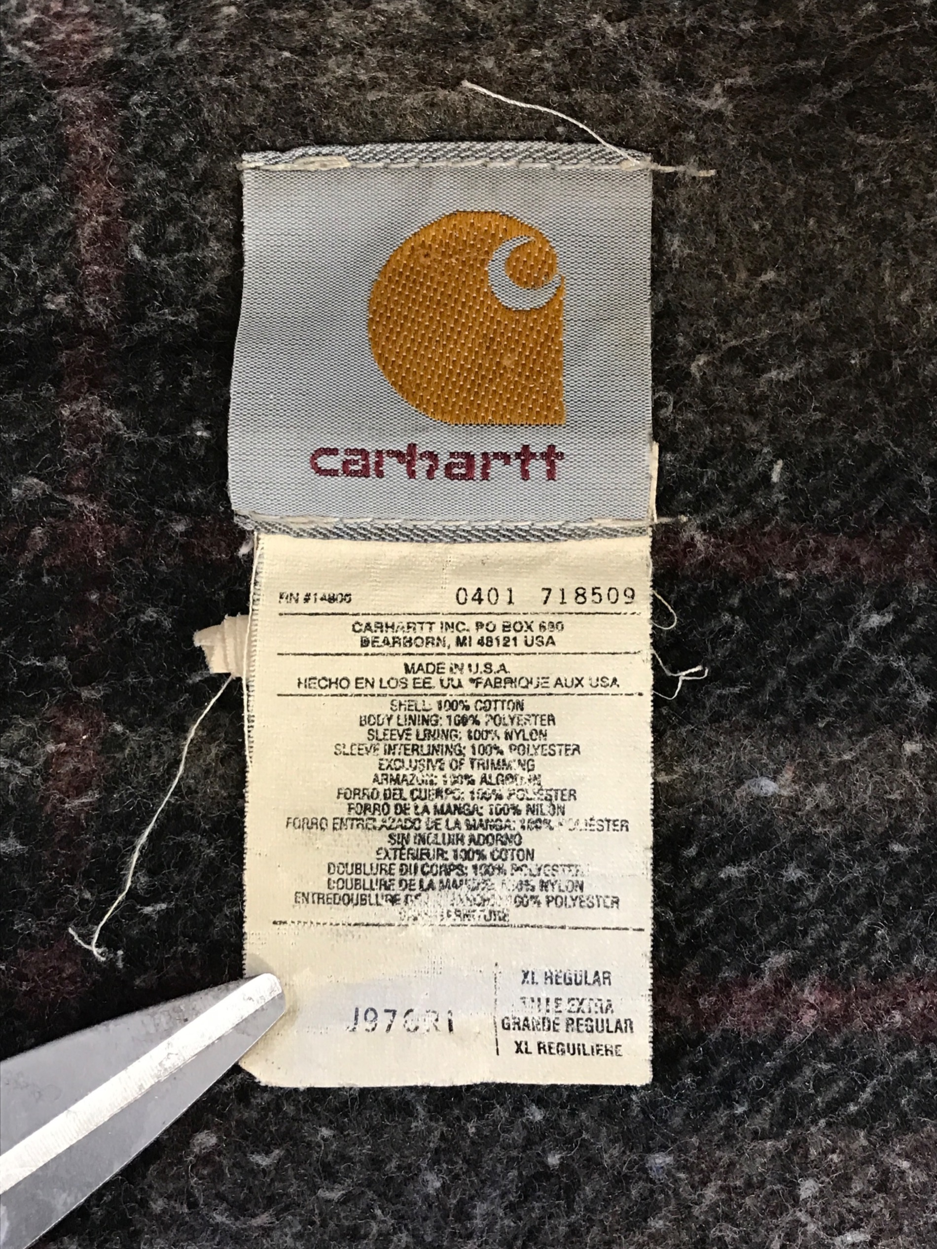 中古・古着通販】CarHartt (カーハート) デトロイトジャケット