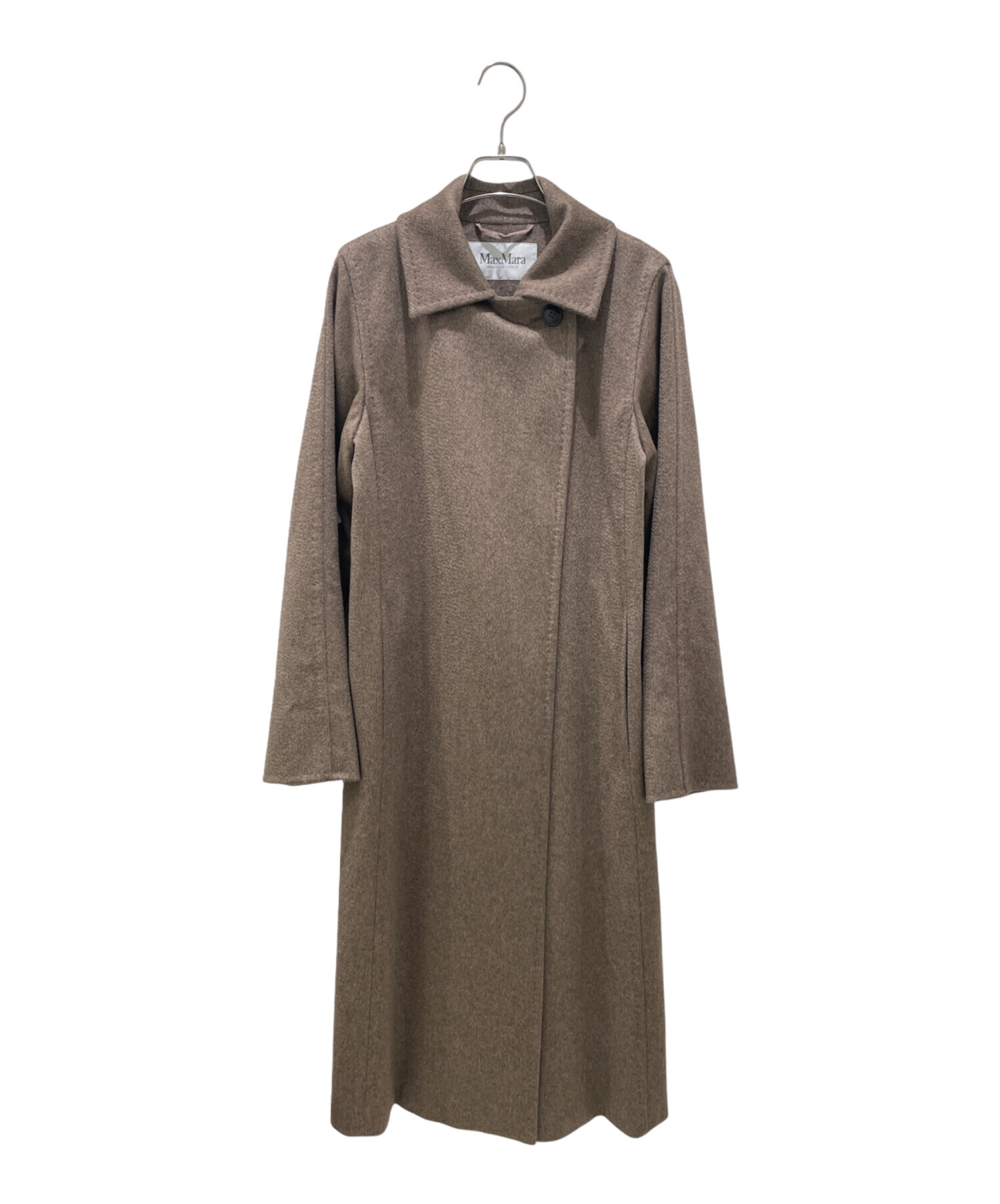 中古・古着通販】MaxMara (マックスマーラ) カシミヤコート ベージュ