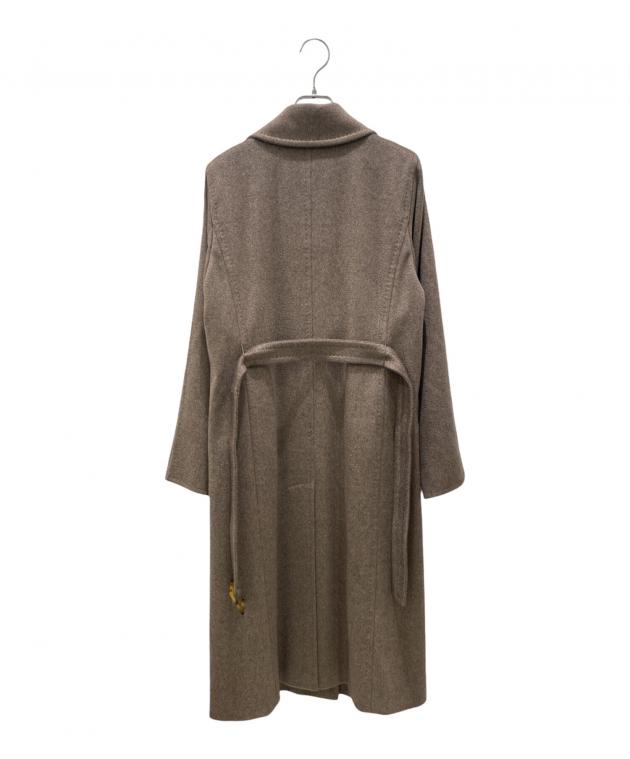 中古・古着通販】MaxMara (マックスマーラ) カシミヤコート ベージュ