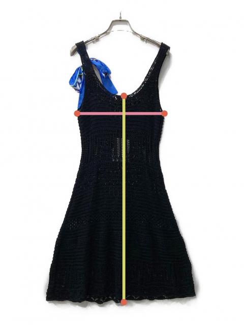 エミリオプッチワンピース　美品 中古・古着通販】Emilio Pucci (エミリオ プッチ) クロシェニット