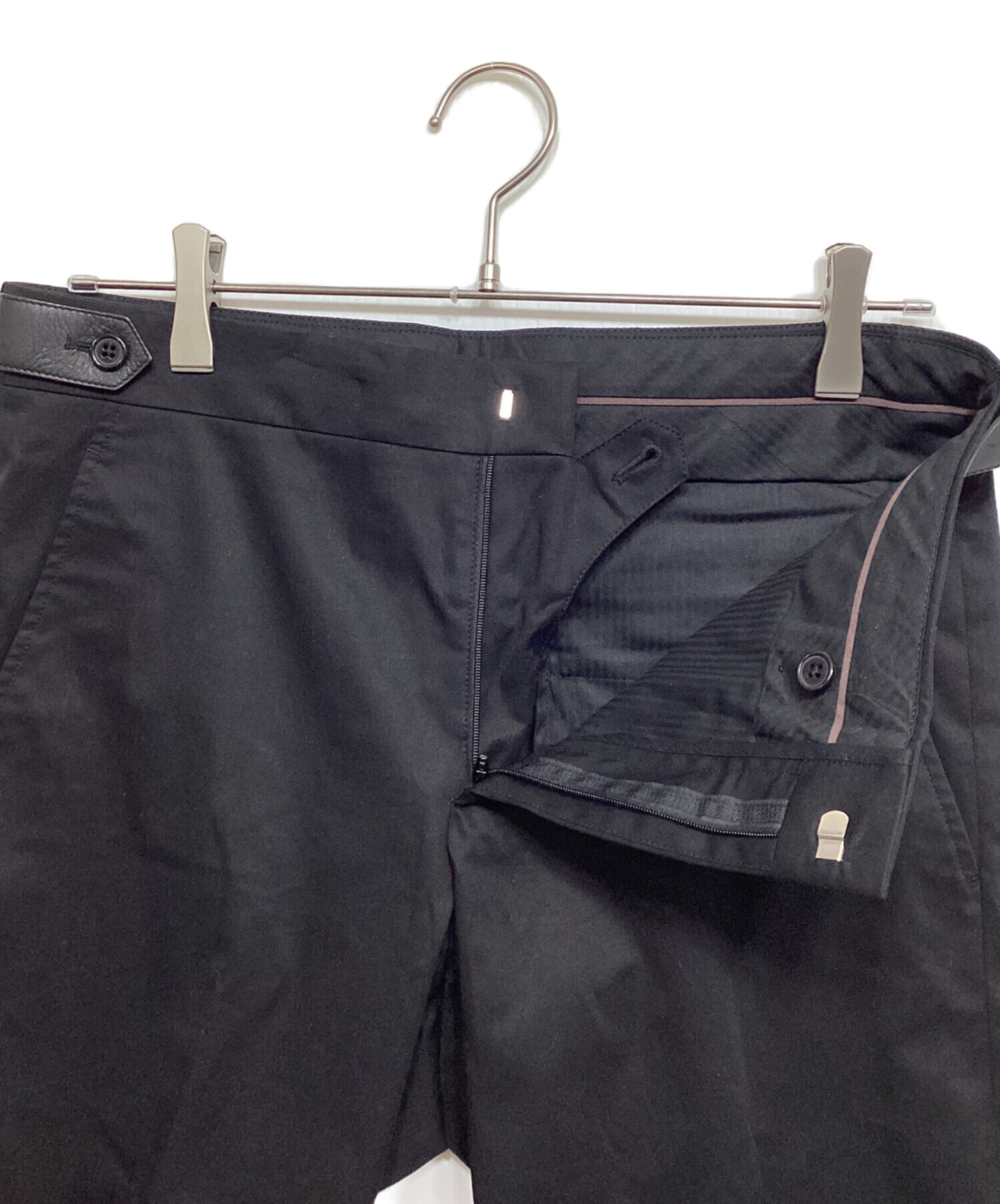 中古・古着通販】HERMES (エルメス) ハーフパンツ ブラック サイズ:38