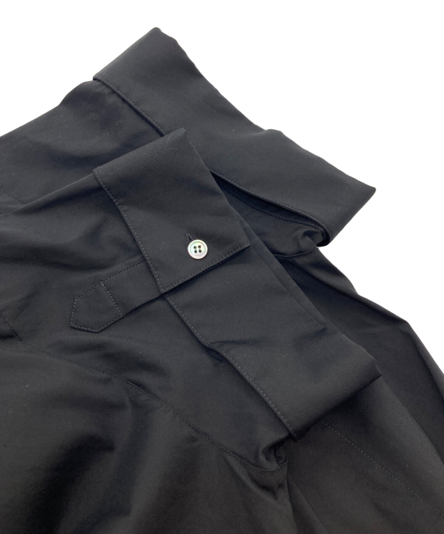 中古・古着通販】theory (セオリー) 半袖シャツ ブラック サイズ:sizeS