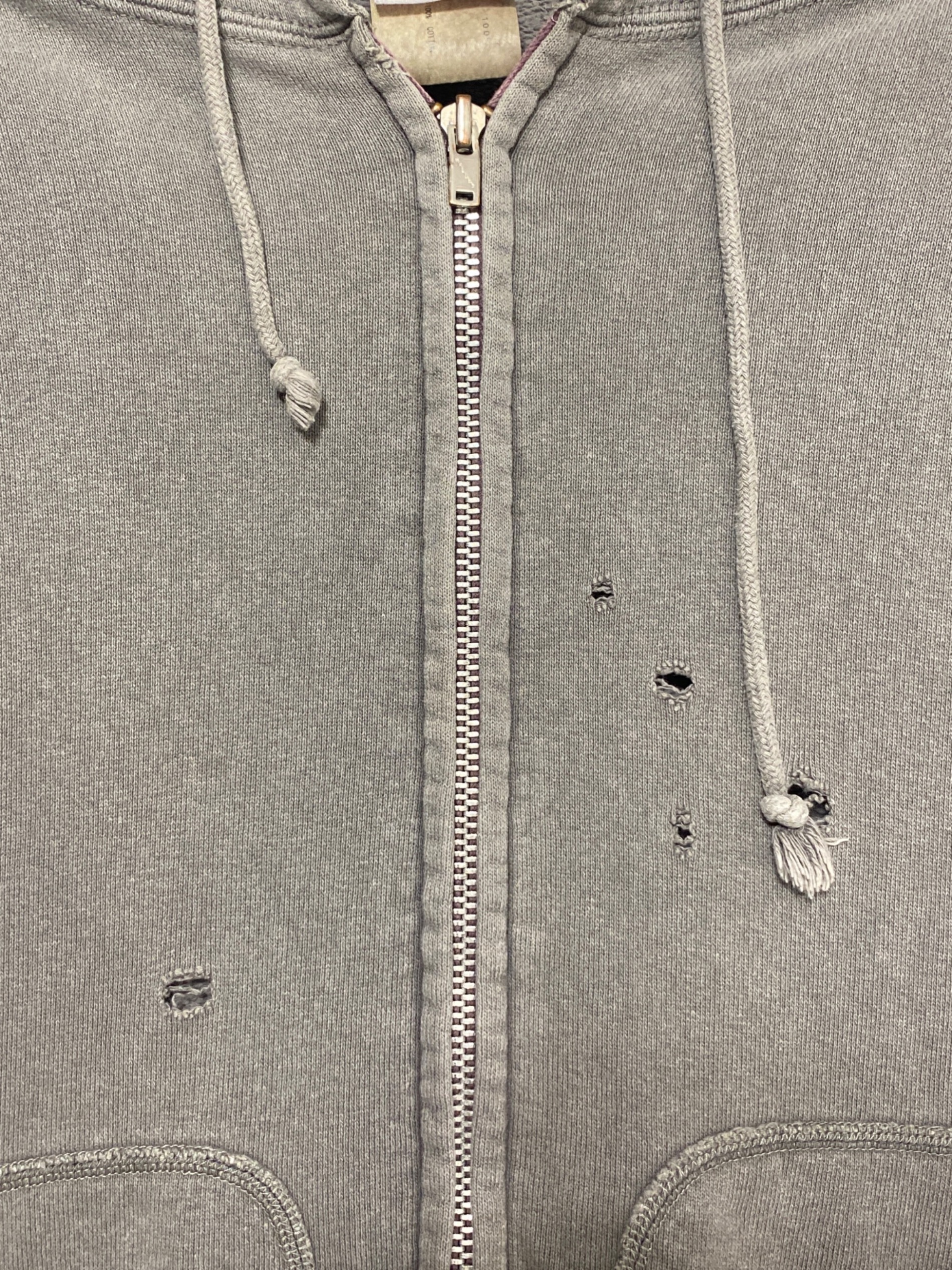 中古・古着通販】SAINT MICHAEL (セントマイケル) ZIP PARKA DAMAGE