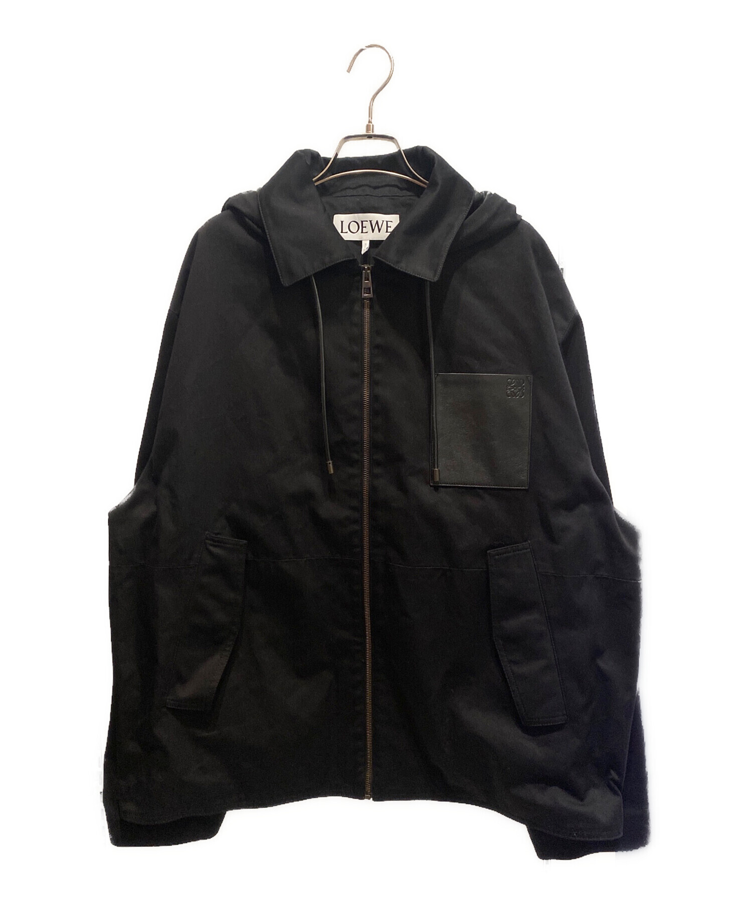 中古・古着通販】LOEWE (ロエベ) アナグラムロゴレザーパッチ コットン