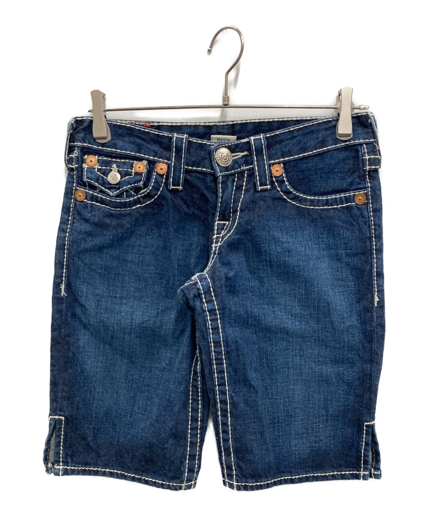 中古・古着通販】TRUE RELIGION (トゥルー レリジョン) デニムハーフ