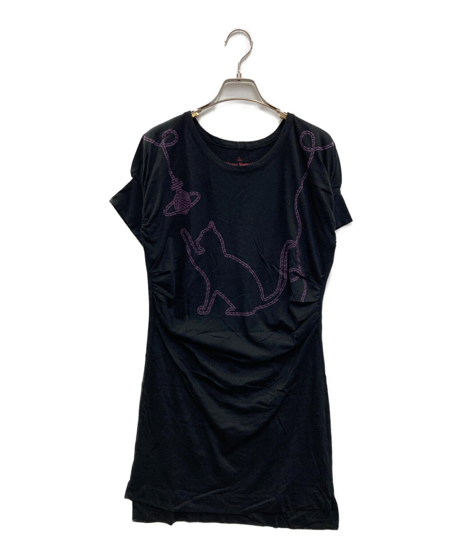 Vivienne Westwood RED LABEL 半袖ワンピース サイズ2 中古・古着通販】Vivienne Westwood RED LABEL (ヴィヴィアンウエスト