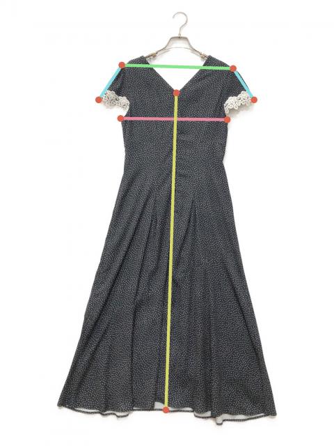 中古・古着通販】Her lip to (ハーリップトゥ) Polka-Dot Lace-Trim
