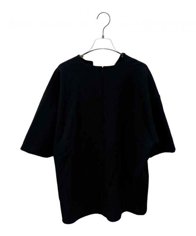 中古・古着通販】ENFOLD (エンフォルド) CIRCLE PULLOVER ブラック