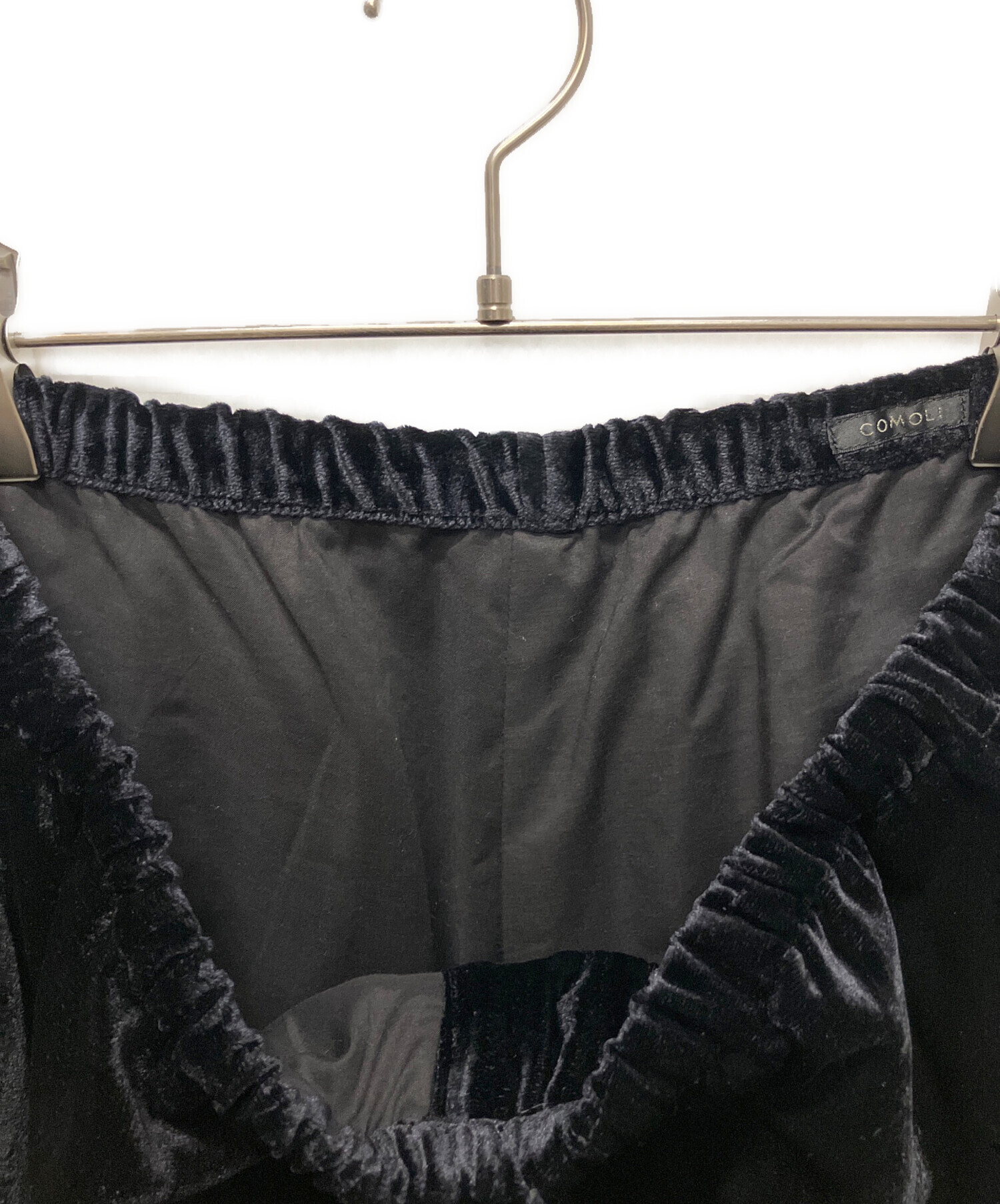中古・古着通販】COMOLI (コモリ) シルク別珍 ドローストリングパンツ