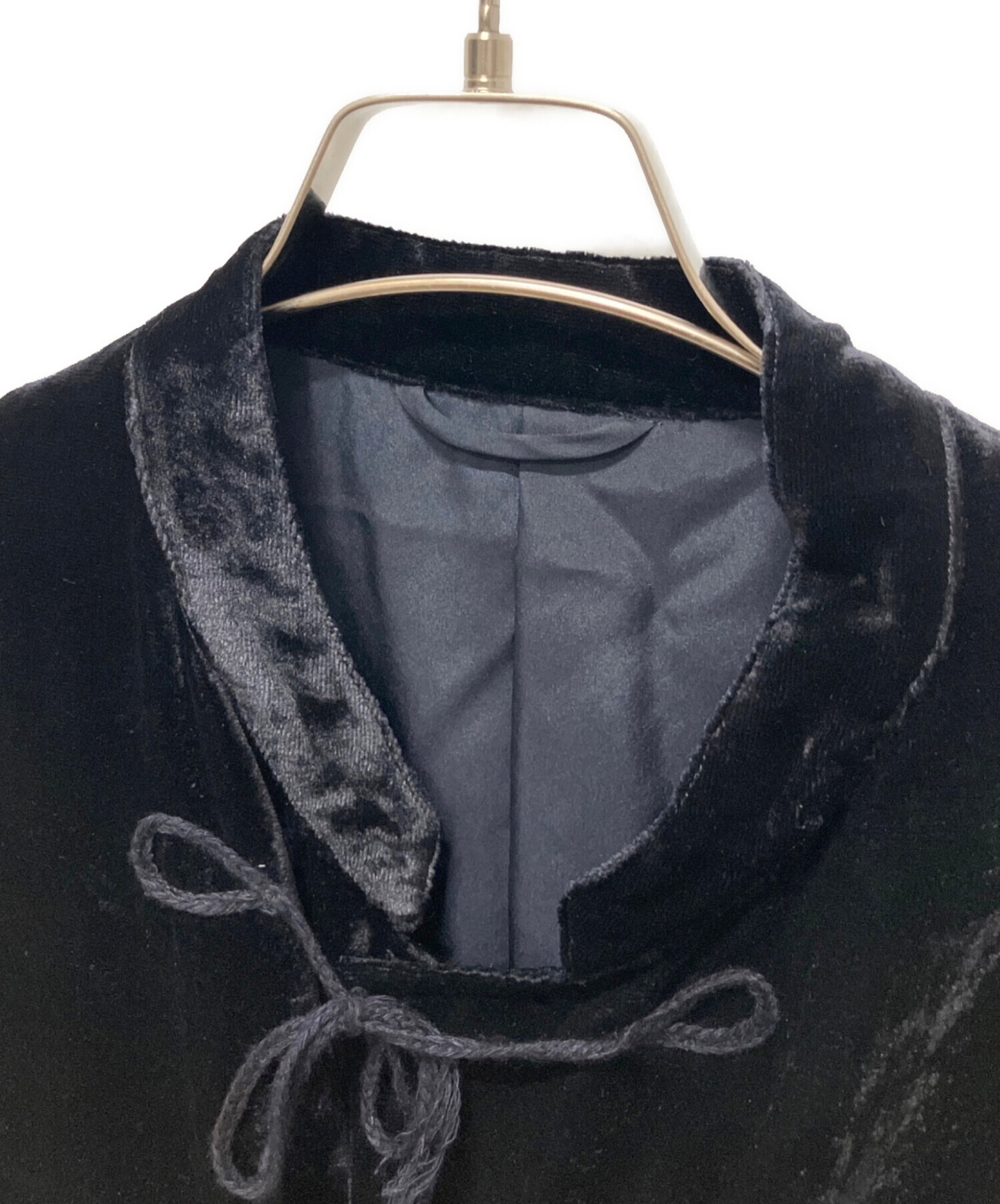中古・古着通販】COMOLI (コモリ) シルク別珍 スタンドカラー