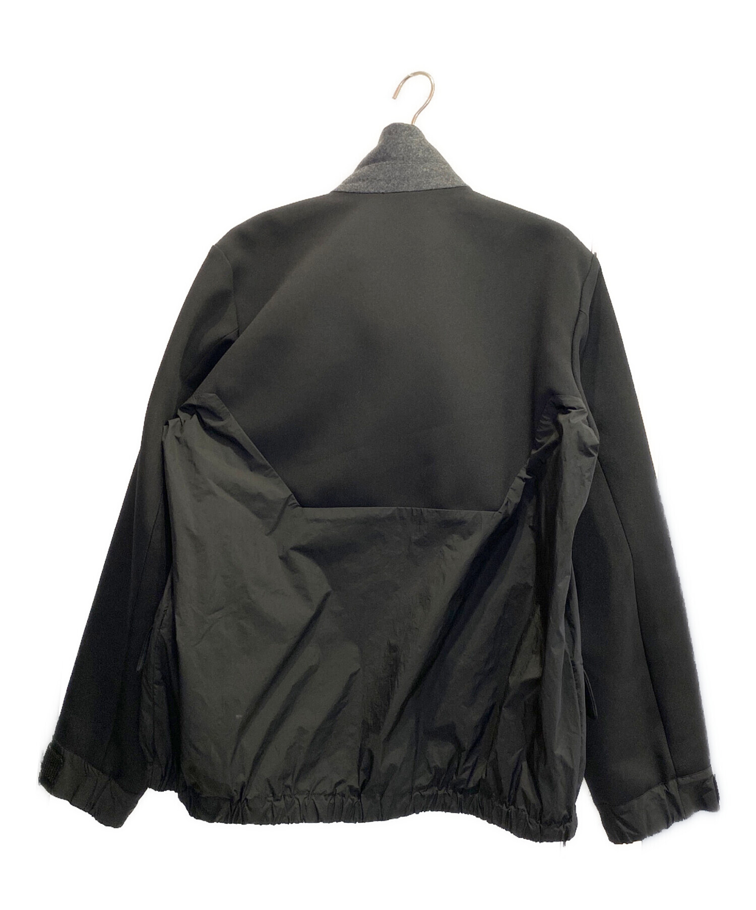 中古・古着通販】sacai (サカイ) Matelasse Twill Mix Jacket ブラック