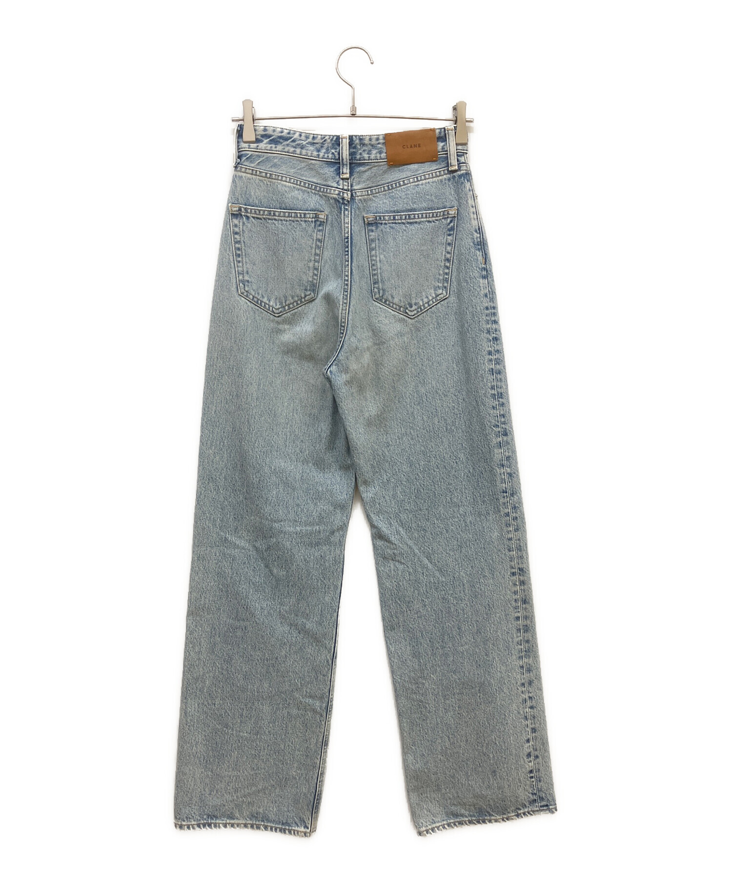 未使用に近い CLANE SECOND DENIM PANTS 2サイズ 中古・古着通販】CLANE (クラネ) SECOND DENIM PANTS インディゴ