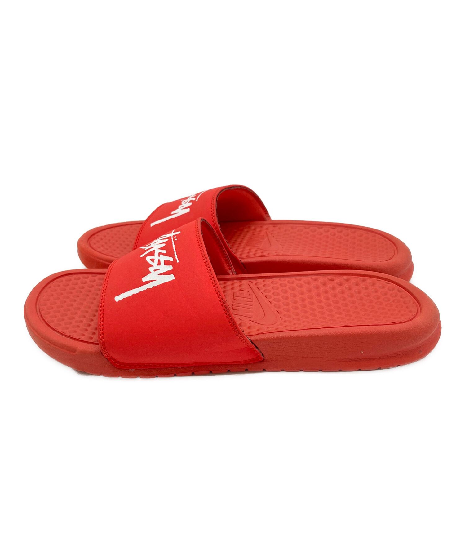 【NIKE × STUSSY コラボサンダル・未使用】 中古・古着通販】NIKE (ナイキ) stussy (ステューシー) BENASSI レッド