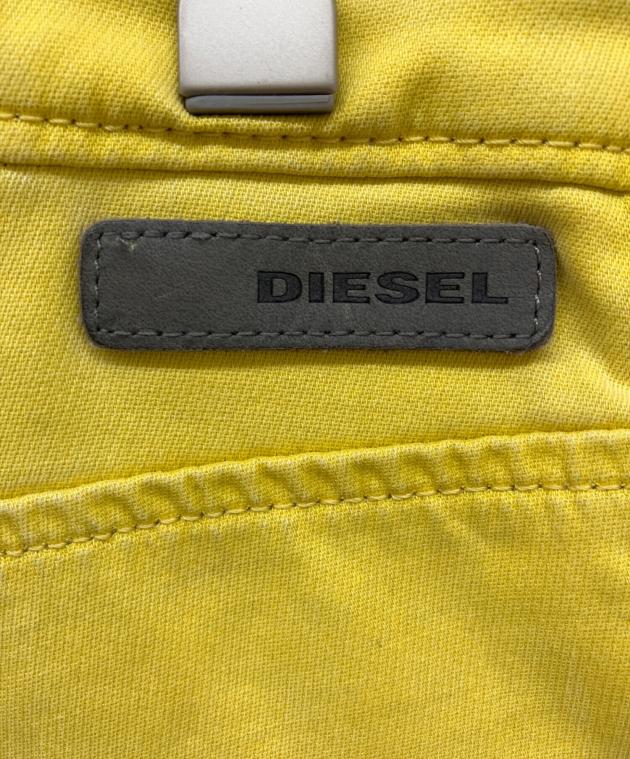 中古・古着通販】DIESEL (ディーゼル) ジョグハーフパンツ イエロー 