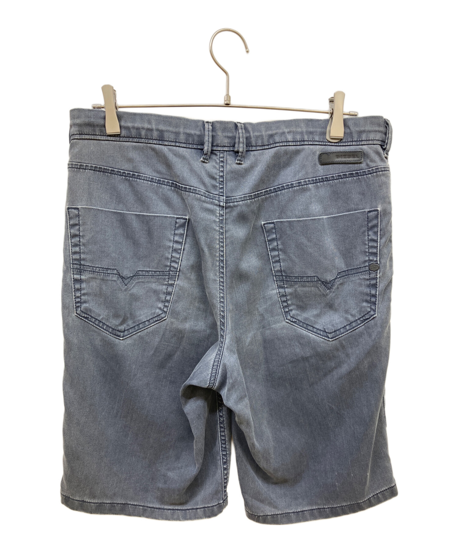 #美品DIESELジョグジーンズハーフパンツsize30 中古・古着通販】DIESEL (ディーゼル) ジョグハーフパンツ グレー