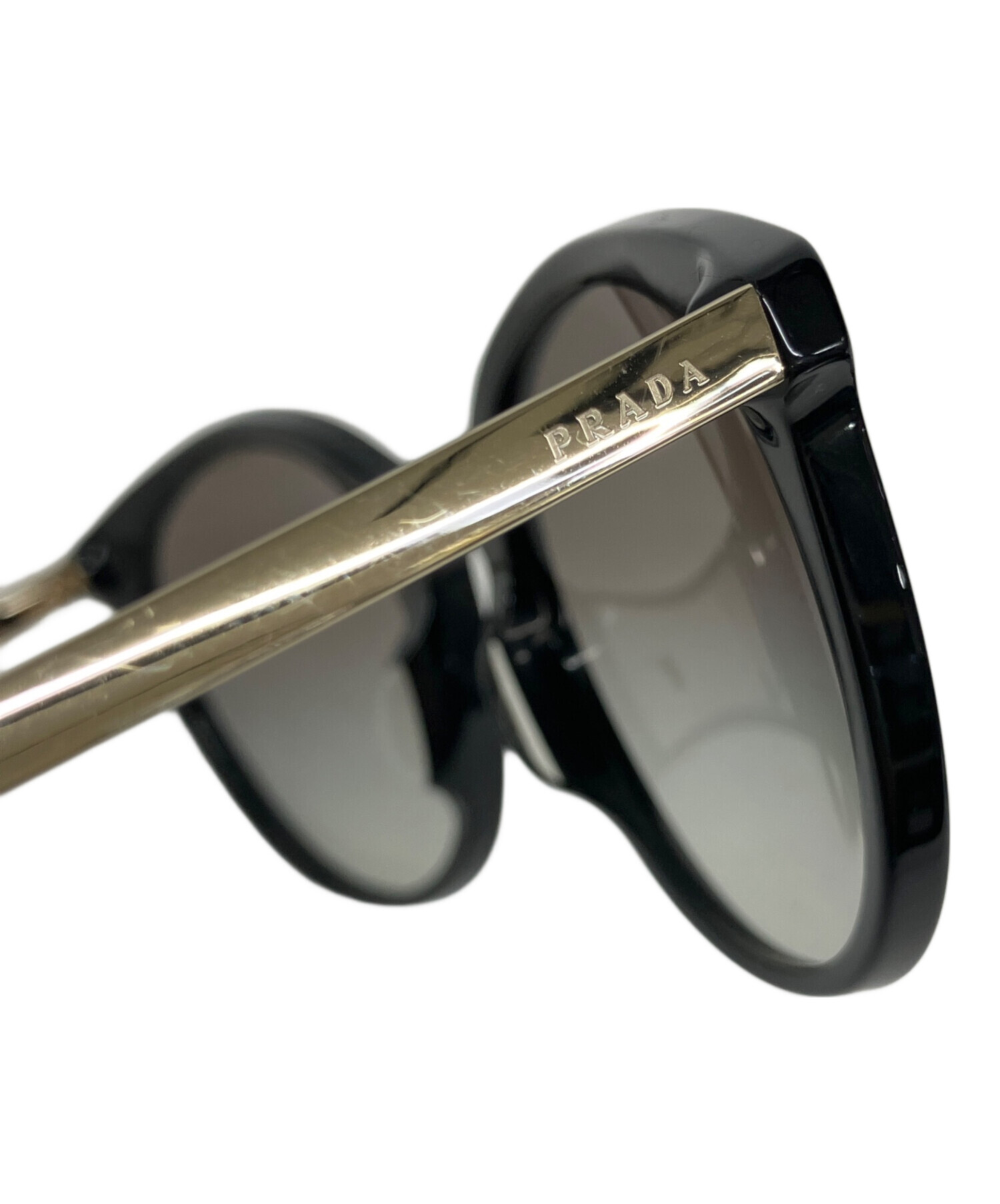 新品未使用PRADAプラダサングラスSPR19S-F 中古・古着通販】PRADA (プラダ) サングラス ブラック｜ブランド・古着
