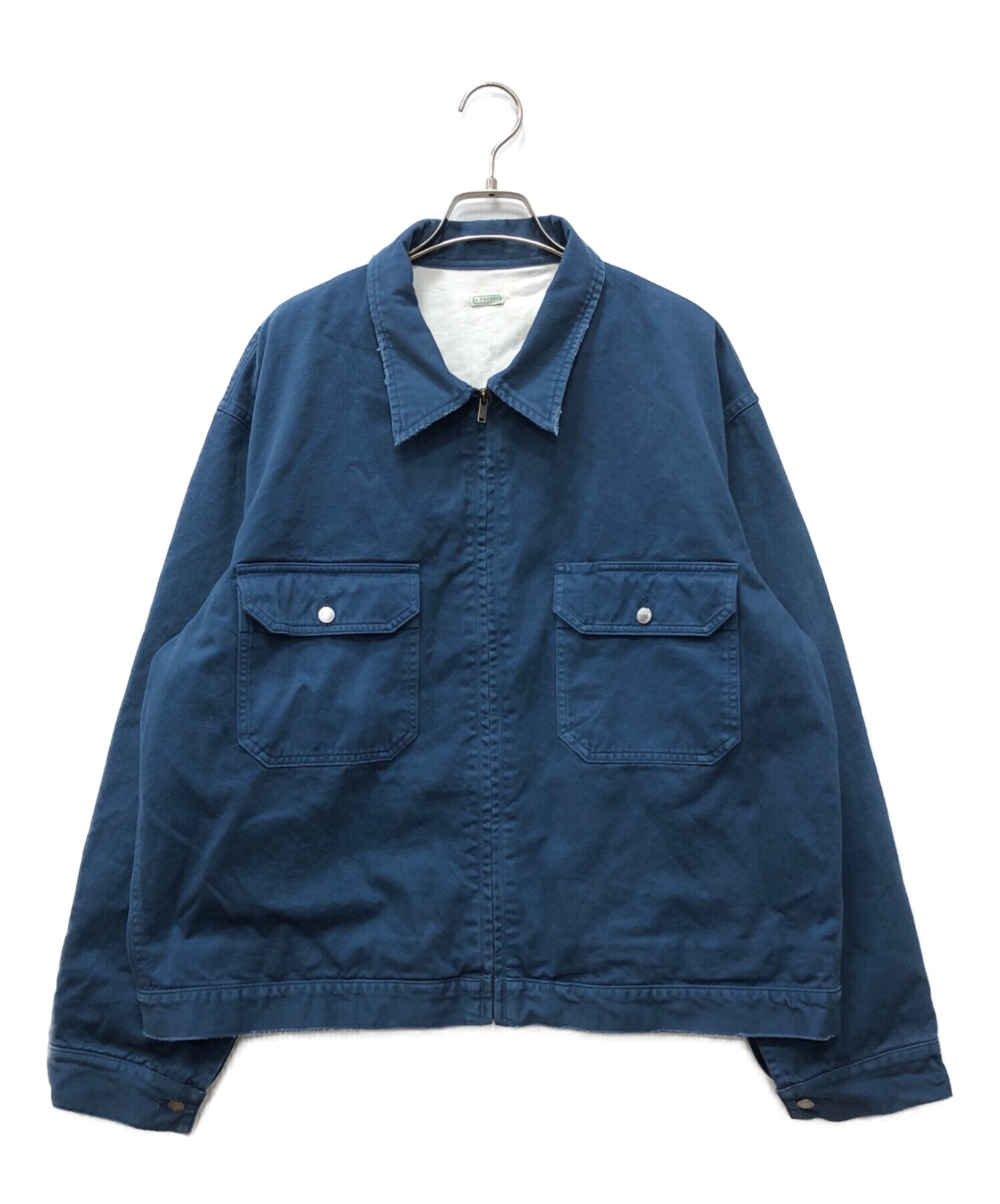 中古・古着通販】A.PRESSE (アプレッセ) Vintage Work Jacket ブルー