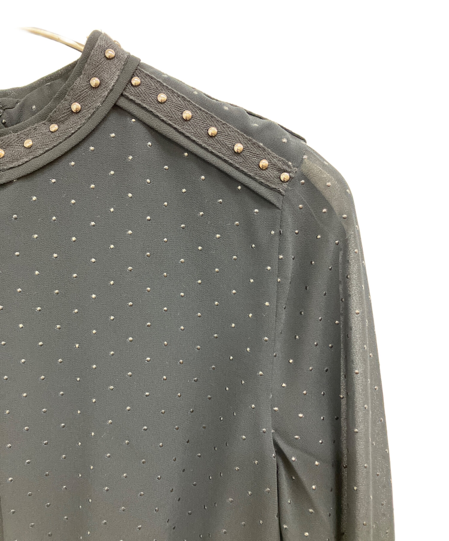 中古・古着通販】ALL SAINTS (オールセインツ) ドットワンピース