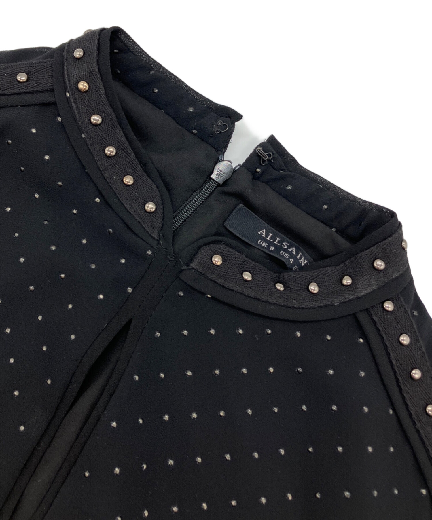 中古・古着通販】ALL SAINTS (オールセインツ) ドットワンピース