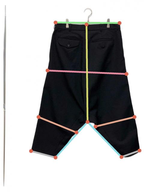 中古・古着通販】CDG (シーディージー) ポリエステルガゼットクロッチ