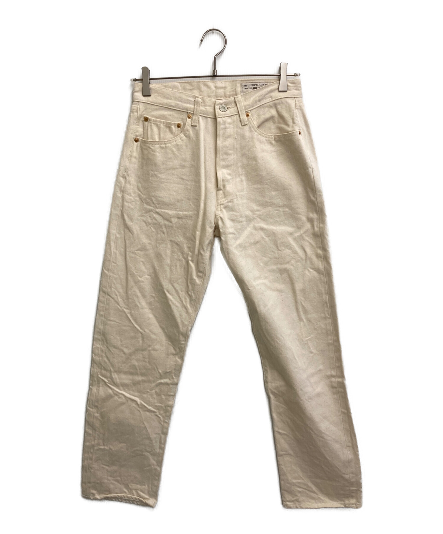 中古・古着通販】BONCOURA (ボンクラ) ホワイトデニムパンツ