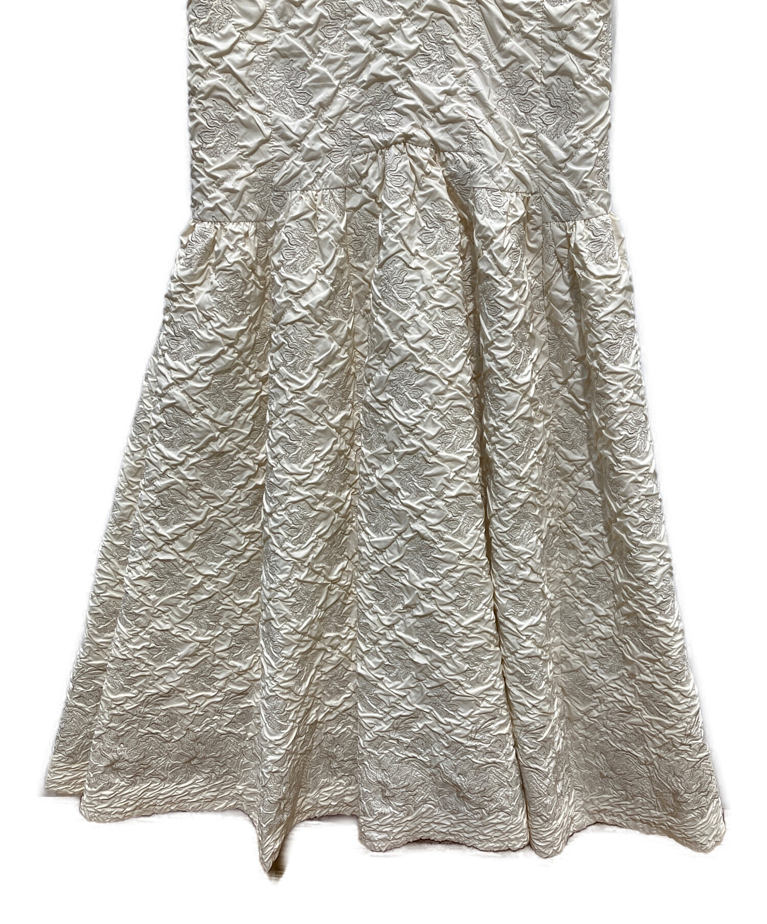 中古・古着通販】MURRAL (ミューラル) Dahlia shrinking embroidery 