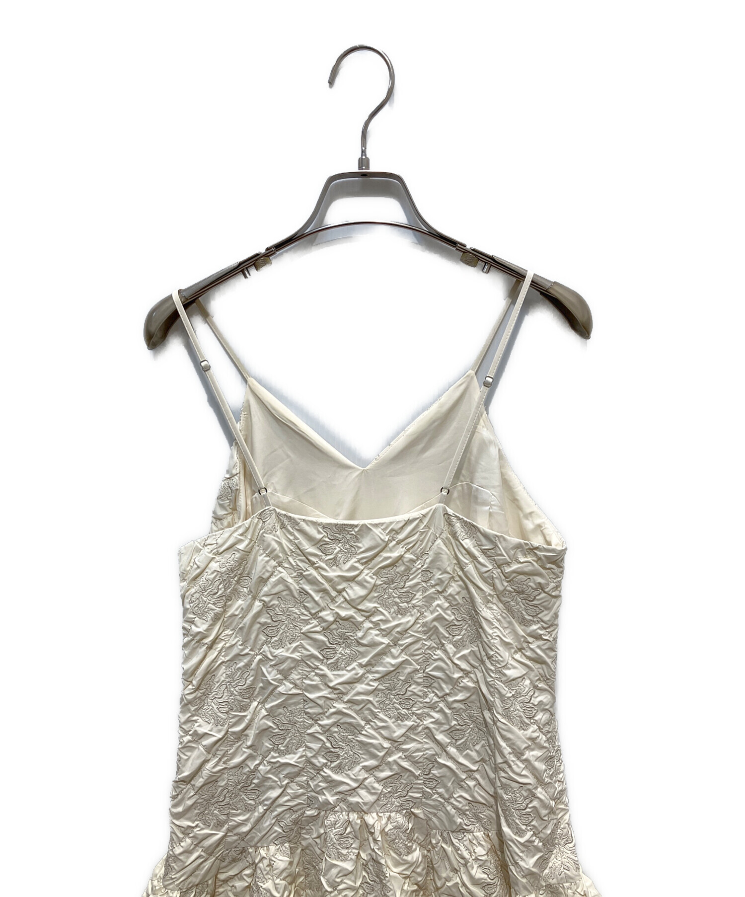 中古・古着通販】MURRAL (ミューラル) Dahlia shrinking embroidery 