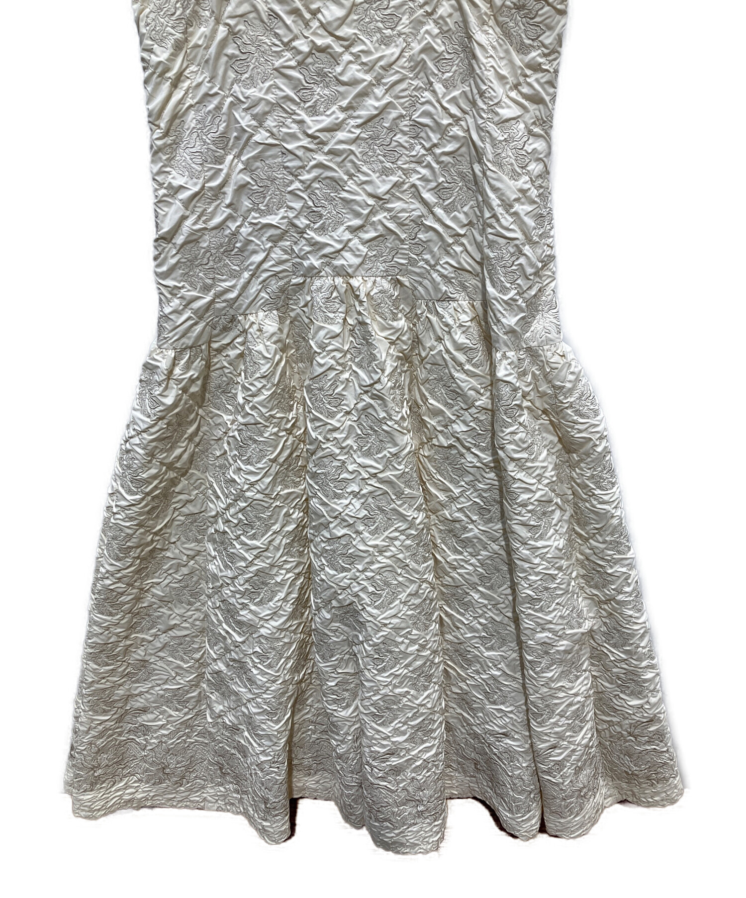 中古・古着通販】MURRAL (ミューラル) Dahlia shrinking embroidery 