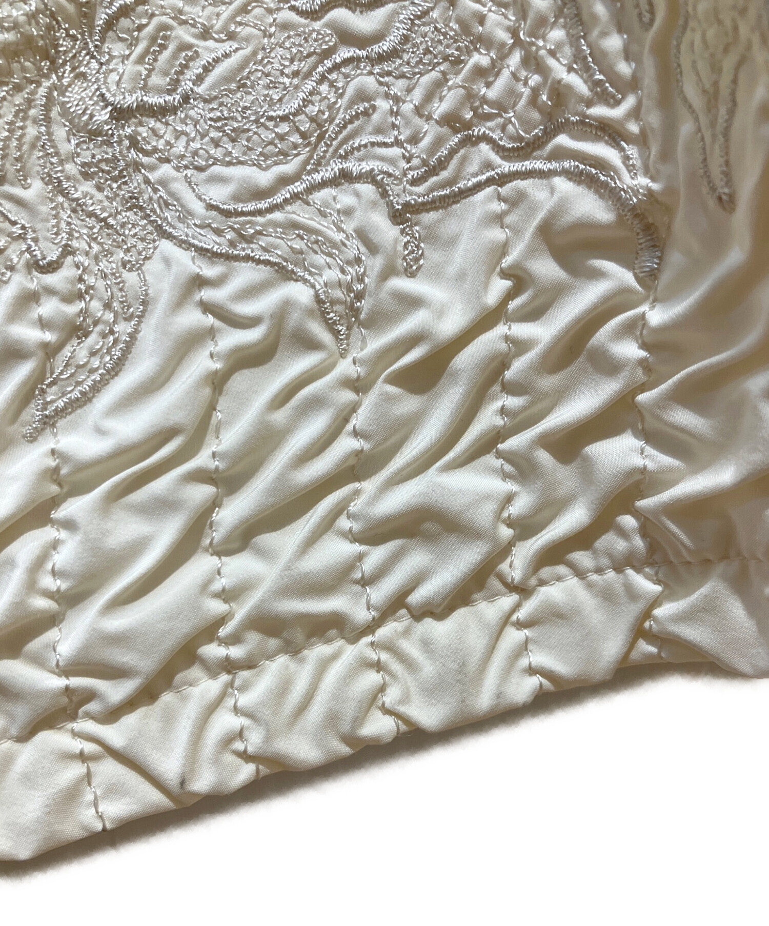 中古・古着通販】MURRAL (ミューラル) Dahlia shrinking embroidery 